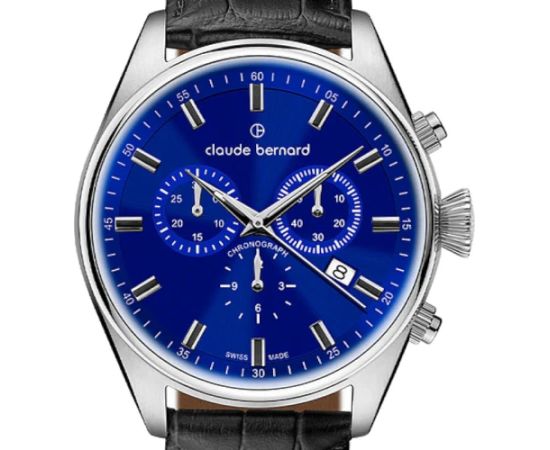Claude Bernard Proud Heritage Chronograph 10254 3C BUIN Rokas pulksteņi 