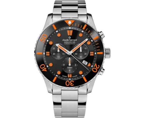 Claude Bernard Aquarider Chronograph 10252 3NOM NNO Rokas pulksteņi 