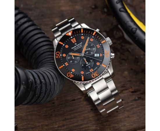 Claude Bernard Aquarider Chronograph 10252 3NOM NNO Rokas pulksteņi 