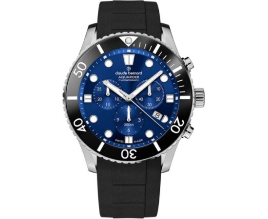 Claude Bernard Aquarider Chronograph 10252 3NBCA BUIB Rokas pulksteņi 