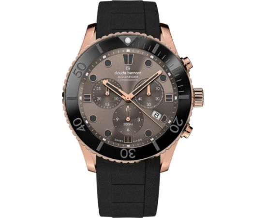 Claude Bernard Aquarider Chronograph 10252 37RNGCA GRN Rokas pulksteņi 