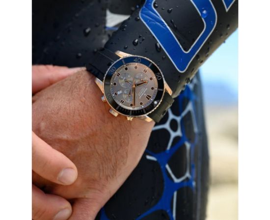 Claude Bernard Aquarider Chronograph 10252 37RNGCA GRN Rokas pulksteņi 