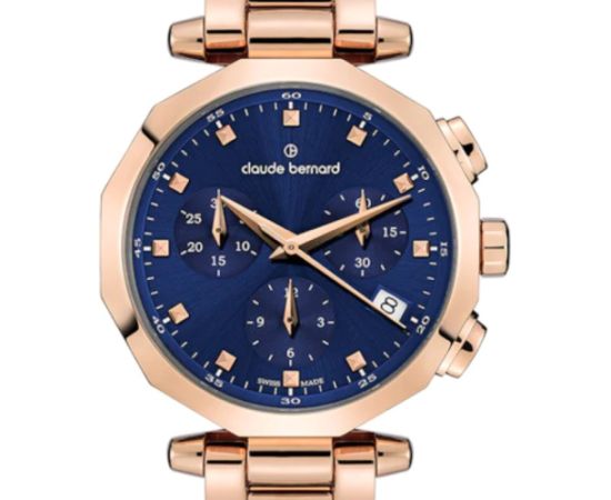Claude Bernard Dress Code Chronograph 10251 37RM BUIR Rokas pulksteņi 