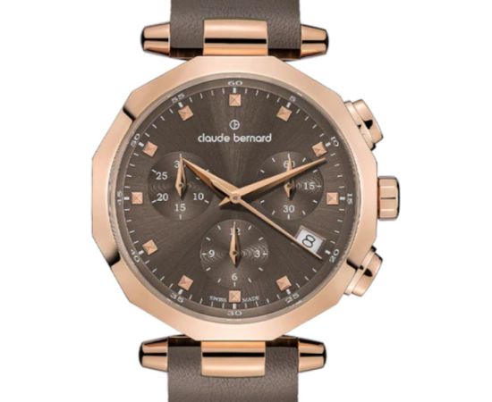 Claude Bernard Dress Code Chronograph 10251 37RCGR GRIR Rokas pulksteņi 