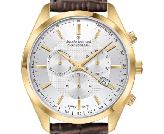 Claude Bernard Classic Chronograph 10246 37J AID Rokas pulksteņi 