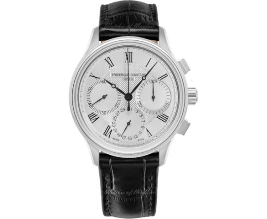 Frederique Constant Flyback Chronograph Manufacture Automatic FC-760MC4H6 Rokas pulksteņi 