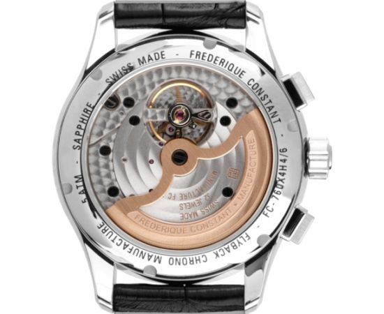 Frederique Constant Flyback Chronograph Manufacture Automatic FC-760MC4H6 Rokas pulksteņi 