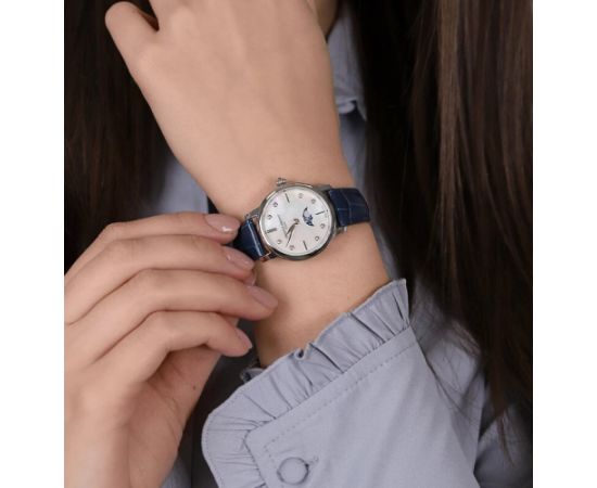 Frederique Constant Classics Slimline Ladies Moonphase FC-206MPWD1S6 Rokas pulksteņi 