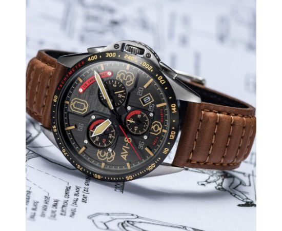 AVI-8 P-51 Mustang AV-4077-02 Rokas pulksteņi 