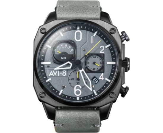 AVI-8 Hawker Hunter Retrograde Chronograph AV-4052-03 Rokas pulksteņi 