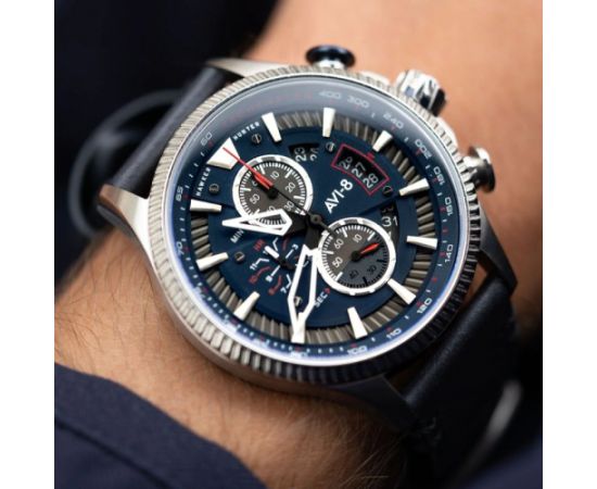 AVI-8 HAWKER HUNTER AVON CHRONOGRAPH AV-4064-04 Наручные часы