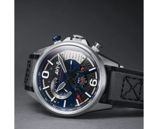 AVI-8 HAWKER HARRIER II Retrograde Chronograph AV-4056-04 Наручные часы