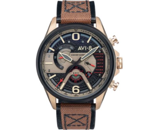 AVI-8 HAWKER HARRIER II Retrograde Chronograph AV-4056-06 Наручные часы