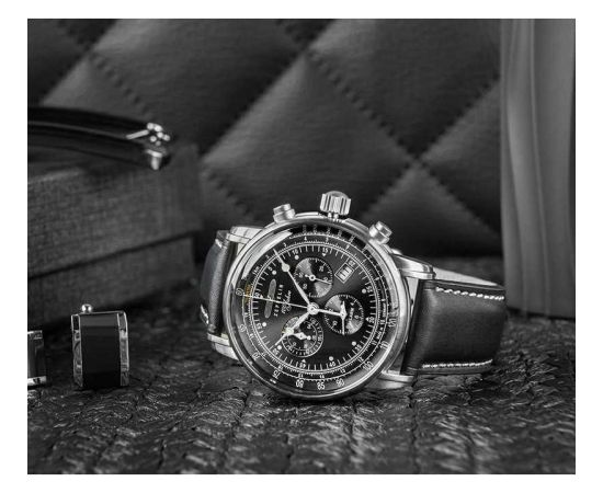 Zeppelin 7680-2 100 Jahre Chronograph Rokas pulksteņi 