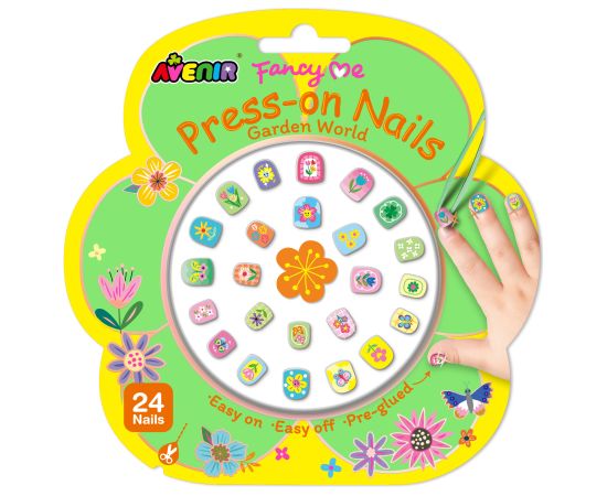 AVENIR Накладные ногти: Садовый мир Творческие игрушки