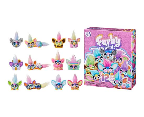 FURBY Figūras Minis, 12 gab. Jaunumi, Bērnu preces