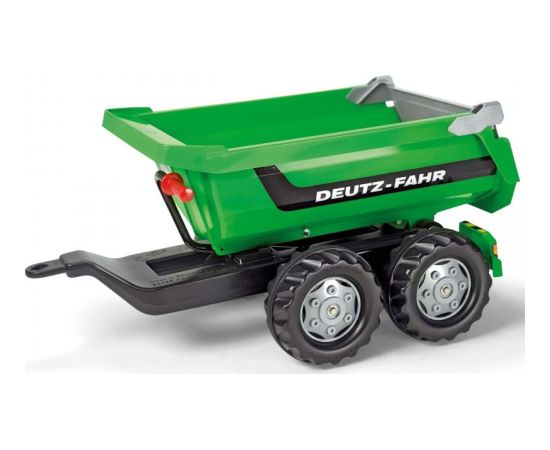 Rolly Toys Rolly Toys rollyTrailer Przyczepa wywrotka Halfpipe Deutz-Fahr Jaunumi, Bērnu preces