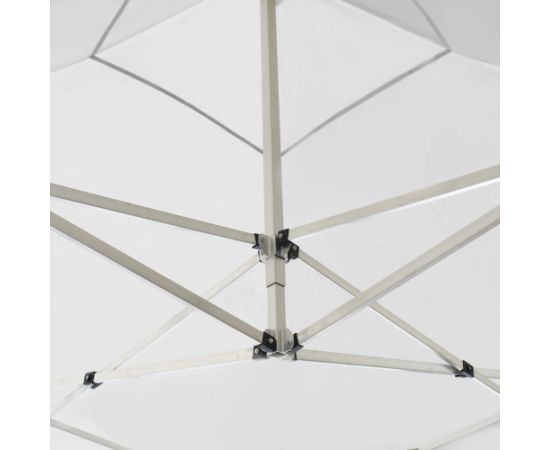vidaXL Namiot imprezowy ze ściankami, aluminium, 2x2 m, biały Jaunumi -Dārzam
