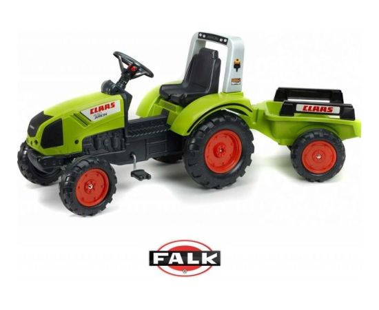 Falk FALK DUŻY Traktor na Pedały CLAAS Przyczepa Jaunumi, Bērnu preces