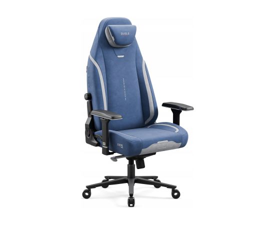 Diablo Chairs Fotel materiałowy niebieski Diablo X.Eye Prime Meta Ocean Новости, мебель, дом