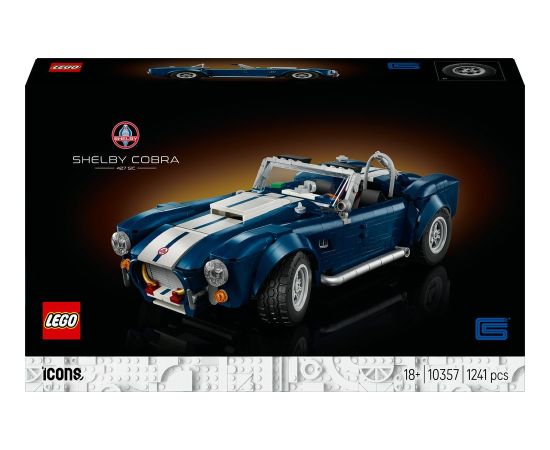 LEGO Icons Shelby Cobra 427 S/C (10357) Jaunumi, Bērnu preces