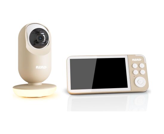 NENO VEDO CREAM elektroniczna niania 2,4 GHz z kamerą Mazuļu uzraudzības ierīces