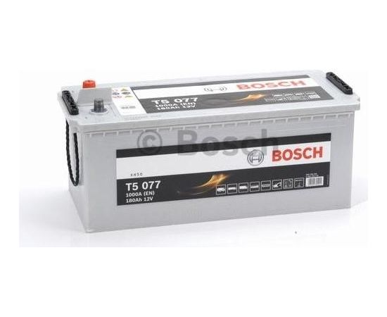 Bosch T5077 180Ah 1000A (EN) 513x223x223 Startera akumulatoru baterija