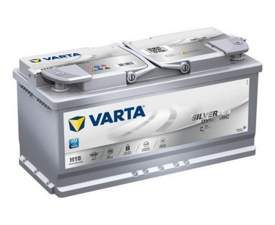 Varta H15 / A4 105Ah 950A (EN) Silver Dynamic xEV 394x175x190 Start-Stop Plus AGM -+B13 Akumulators