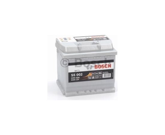 Bosch S5002 54Ah 530A (EN) 207x175x190 Startera akumulatoru baterija