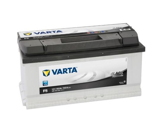 Akumulators VARTA F5 Black 88Ah 740A (EN) -/+ 353x175x175 12V