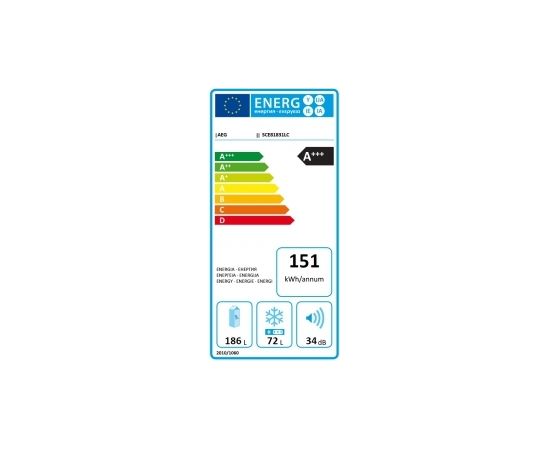 AEG SCE81831LC iebūvējamais ledusskapis