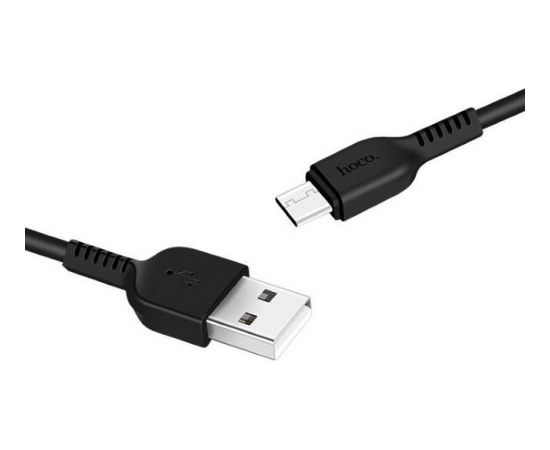 Hoco X20 Ultra Прочный-Мягкий Type-C на USB 2.4A 3m Кабель Данных и Быстрого Заряда Черный