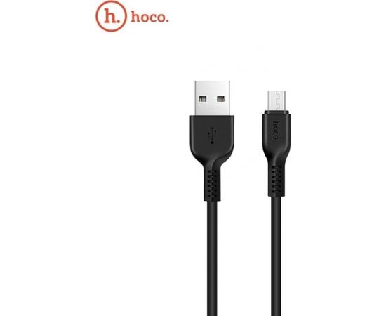 Hoco X20 Ultra Прочный-Мягкий Универсальный Micro USB на USB 3m Кабель Данных и Быстрого Заряда Черный