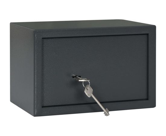 vidaXL Sejf z zamkiem na klucz Ciemnoszary 20x31x20 cm Stal Новости - Для офиса