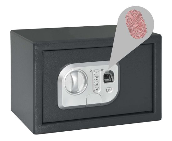vidaXL Elektroniczny Sejf Cyfrowy z Zamkiem Odciskowym 20x31x20 cm Jaunumi - Birojam