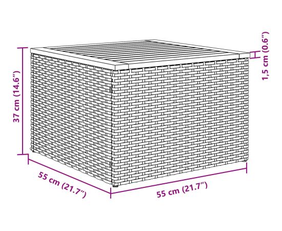 vidaXL 10-częściowy zestaw sofy ogrodowej z poduszkami, beżowy Dārza mēbeļu komplekti