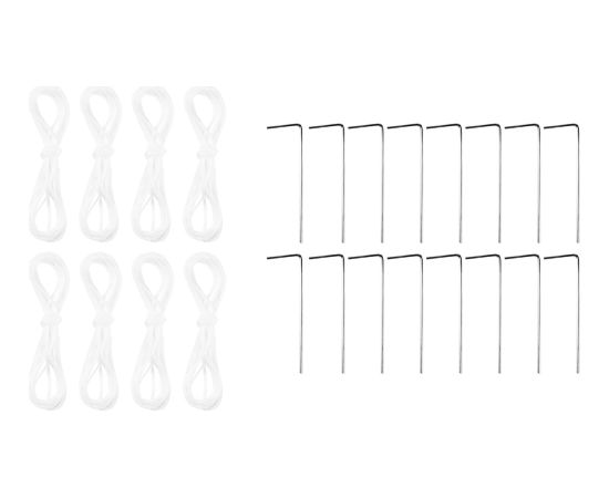 vidaXL Namiot na imprezę Niebieski 6x4 m PE Jaunumi -Dārzam