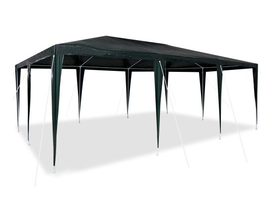 vidaXL Namiot na imprezę Zielony 6x4 m PE Jaunumi -Dārzam