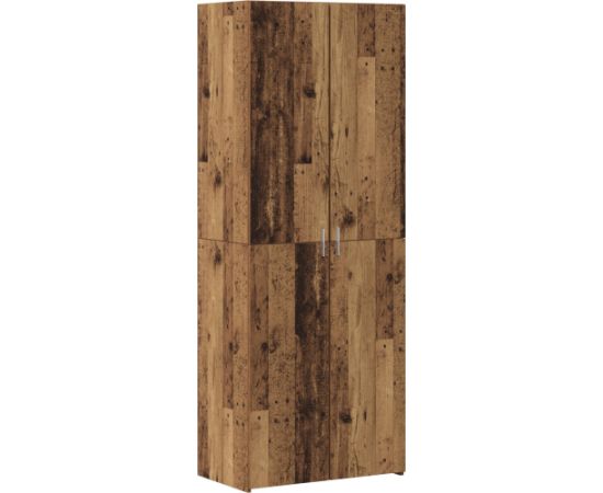 vidaXL Wysoki stół Stare Drewno 70x42.5x185 cm Drewno kompozytowe Virtuves krēsli