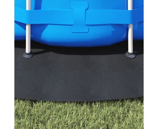 vidaXL Okrągłe Pokrycie Basenu Czarne Plastik  366 cm Велосипеды