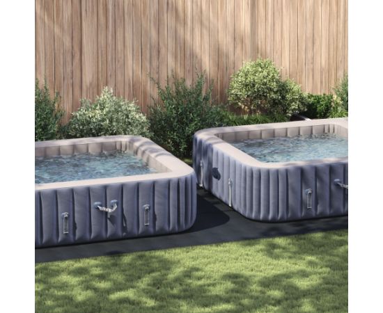 vidaXL Prostokątne Pokrycie Basenu Czarne PVC 750 x 372 cm Wodoodporne Jaunumi - Sports