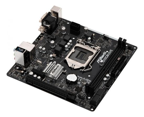 ASRock H310CM-DVS , INTEL H310 Series, LGA1151, supports DDR4 2666, 4 x SATA3