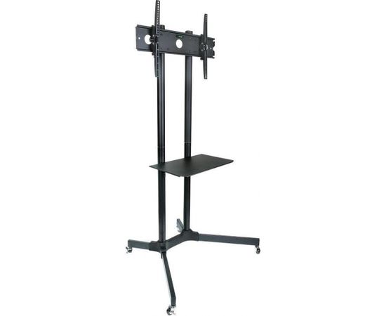 Techly Mobile stand for TV LCD/LED/Plasma 30''-65'' 60kg VESA tilting with shelf Крепления для телевизоров