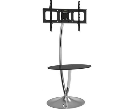 Techly Floor stand for TV LCD/LED/Plasma 32''-70'' 68kg VESA adjustable w/ shelf