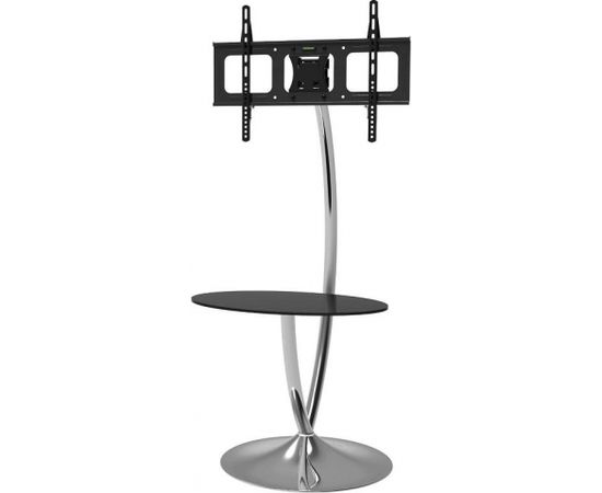 Techly Floor stand for TV LCD/LED/Plasma 32''-70'' 68kg VESA adjustable w/ shelf