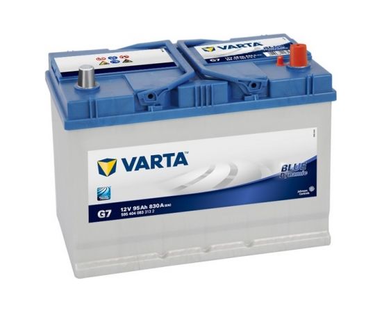 VARTA G7 95Ah 830A 306x173x225 12V -/+ Blue Akumulators