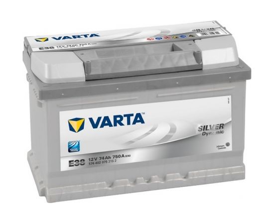 VARTA SILVER E38 74Ah 750A (EN) 278x175x175 12V