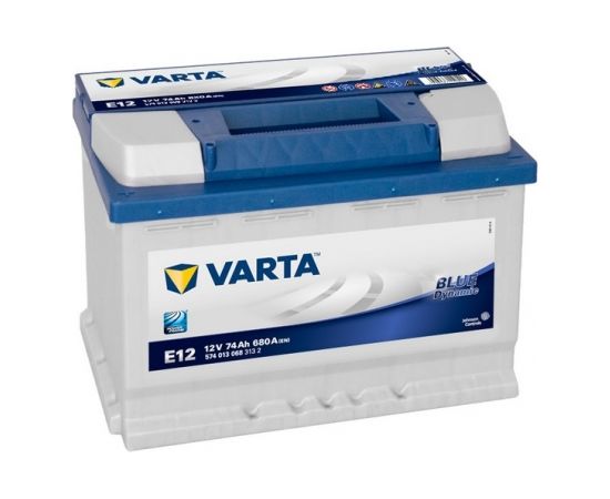 VARTA BLUE E12 74Ah 680A (EN) 278x175x190 12V