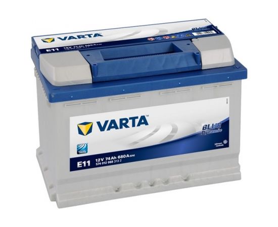 VARTA 74Ah 680A VA-E11 12V Blue Dynamic 278*175*190 -+ B13 Akumulators