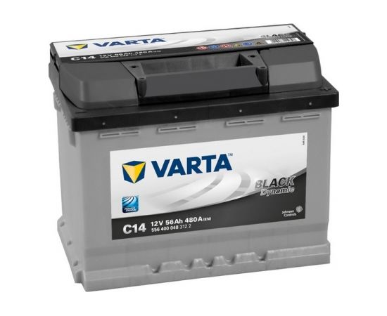 VARTA BLACK C14 56Ah 480A (EN) 242x175x190 12V